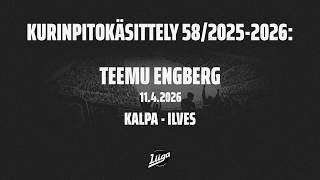 Ilveksen Teemu Engbergille Yhden Ottelun Pelikielto