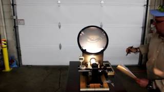 Fowler Optical Comparator