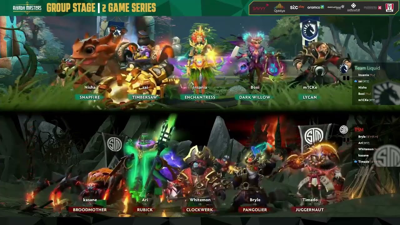 LIQUID vs TSM DOTA 2 HIGHLIGHTS