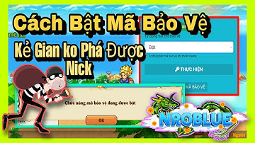 Ngọc Rồng Blue | Cách Bật Mã Bảo Vệ Trong Game Ngọc Rồng Blue ,Không Bị Kẻ Gian Đột Nhập - Dekai Boy
