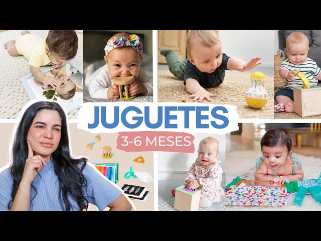 QUE JUGUETES DEBO COMPRAR para mi BEBE de 3-6 MESES