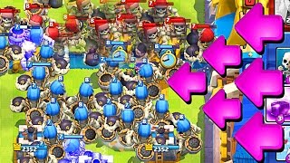 20  GIANT SKELETONS : Clash Royale : NEW UPDATE IS AMAZING!