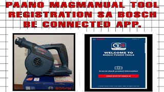 Paano mag manual registration ng bosch tool.#short#Beconnectedapp screenshot 1
