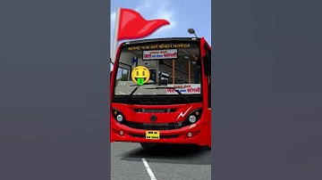 msrtc lalpari bs6 bus mod #moreviews #automobile #bus #bussid #gaming #lalpari