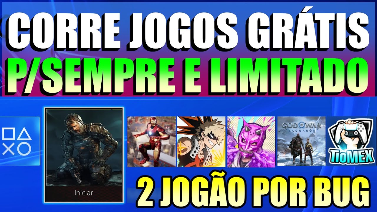 CORRE! Novos jogos GRÁTIS, Novo Jogo DE GRAÇA por TEMPO LIMITADO e