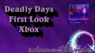 These Days Do Be Deadly - First PlayThrough of Deadly Days on Xbox