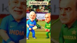 Cricket Match Between Modi Ji &amp; Shahbaz Sharif | India Vs Pakistan Asia Cup 2025 Spoof 🤣 #funny