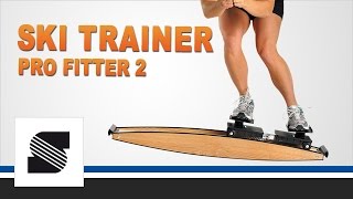 Fit mit 'Ski Trainer Pro Fitter 2' 3D Crosstrainer