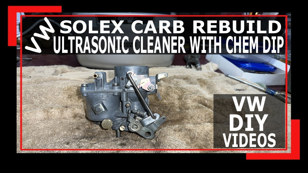 VW Beetle SOLEX Carb Rebuild - How To rebuild a carburetor