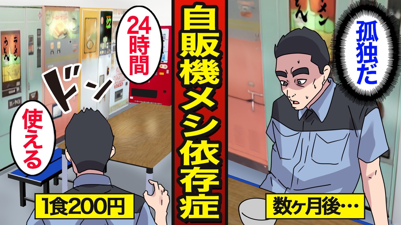 Manga] The real life of a truck driver who relies on vending 