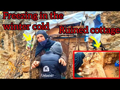 Brutal Winter A Collapsing Cottage