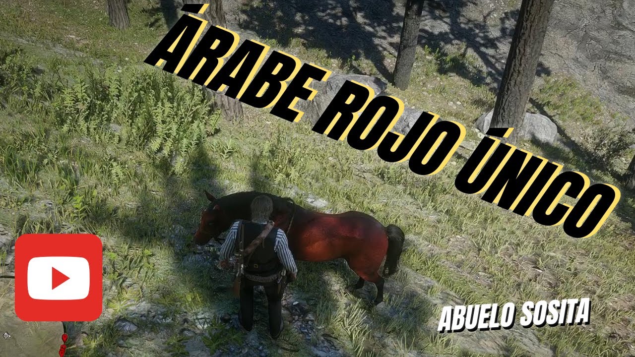 RDR2 ¡ ÚNICO ! CABALLO ÁRABE ROJO Y HUESOS DE BALLENA #rdr2modohistoria ...