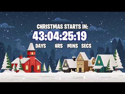 CHRISTMAS COUNTDOWN 2025 LIVE Christmas Live Stream 24 7