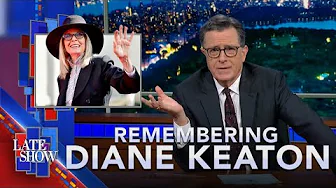 Diane Keaton's Charmingly Chaotic Interview On "The Colbert Report"