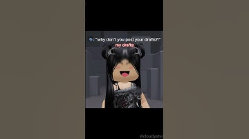 my drafts:                                                   #roblox #funny