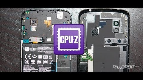 YU yureka CPU -Z TEST