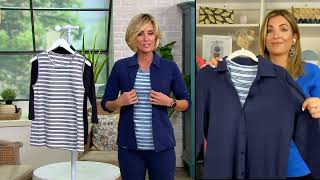 Sport Savvy Interlock Tank and Top 2-Piece Set on QVC