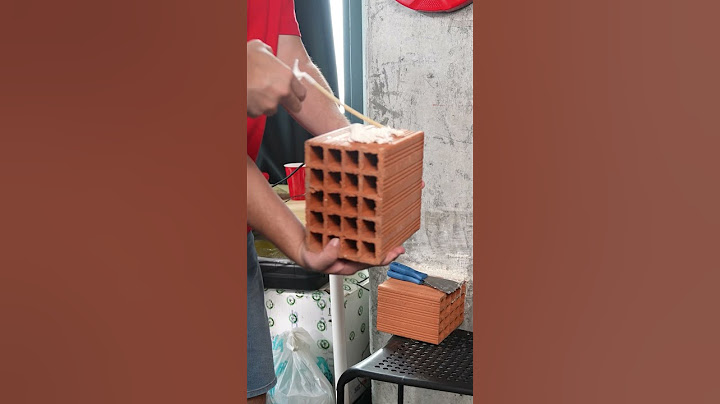 Süper Tuğla Yapıştırıcısı 😱