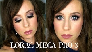 NAVY SMOKEY EYE | Lorac Mega Pro 3 | GRWM