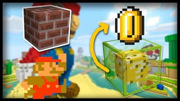 Minecraft: How to Make Working Super Mario Bricks and Lucky Blocks