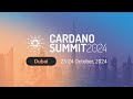 Save the date cardano summit 2024
