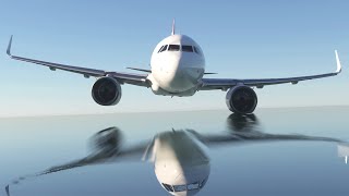 Dangerous Landing Reactions On Water - Airbus A320 Landing at Pearson Airport- MFS 2020 4K Graphics