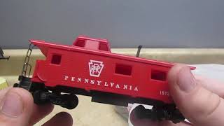 ho scale model trains lot