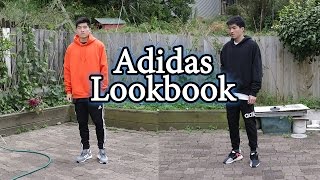 outfits that go with adidas pants