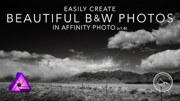 Easily Create Beautiful Black and White Images in Affinity Photo