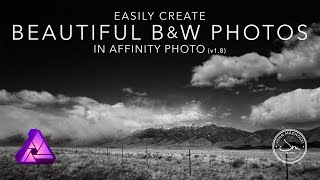 Easily Create Beautiful Black and White Images in Affinity Photo