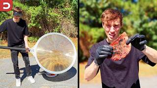 Cooking Steak With the Sun