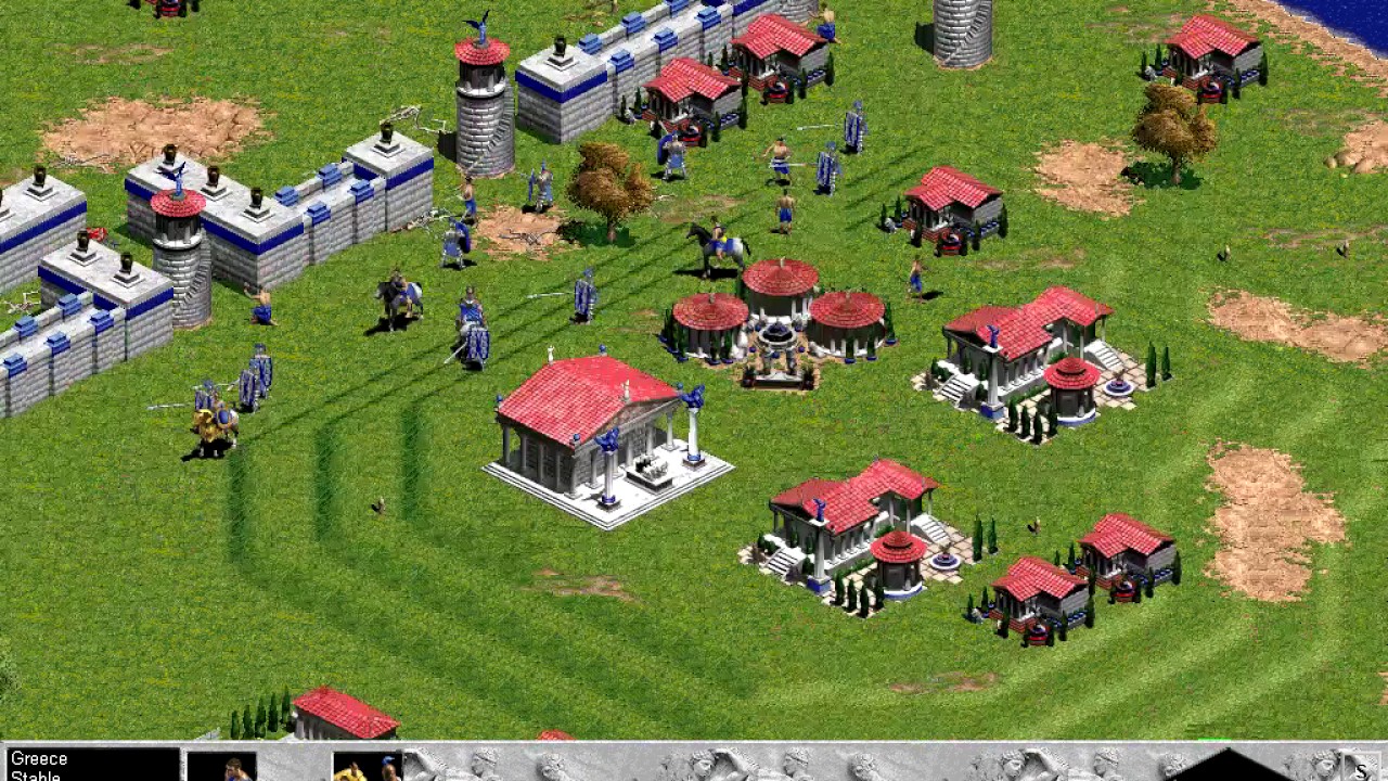 Age Of Empires 18 Glory Of Greece Siege Of Athens Longplay