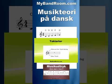 Musikteori på Dansk