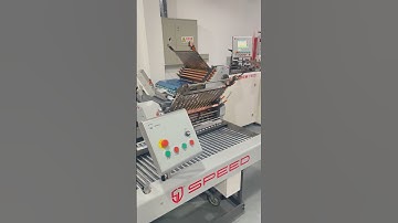 paper Folder machine #guk #mbo #paperfoldingmachine #packaging #foldingmachine #pharmaceutical