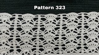 FANTASTIC & INCREDIBLE  crochet pattern #323  || Easy crochet pattern || Free crochet || White yarn