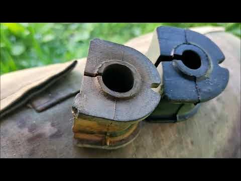 Рено Дастер . Замена резинок на зад. стабилизаторе. - YouTube