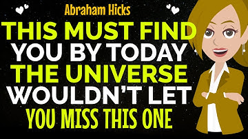 This Must Find You By Today! The Universe Wouldn