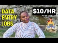 Data entry jobs to earn money from home  easy online jobs