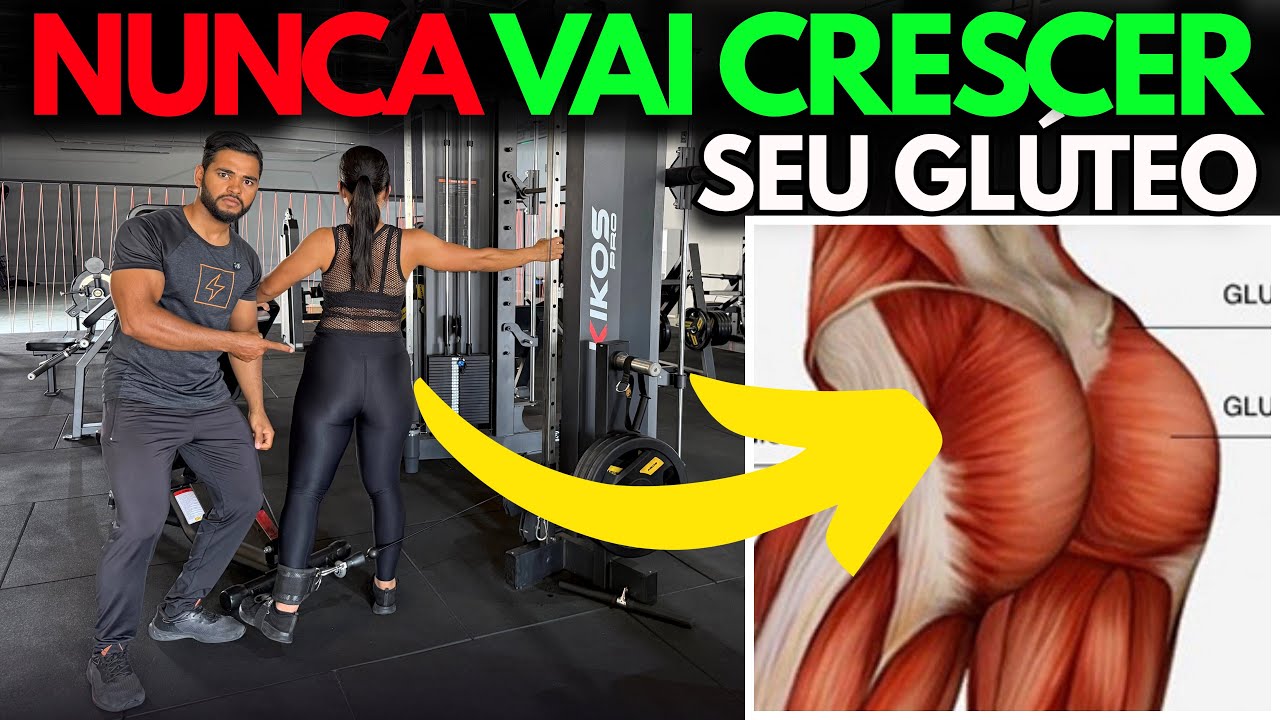 Devido Esses 5 Erros na ABDUÇÃO de QUADRIL na POLIA O Seu Glúteo não Cresce