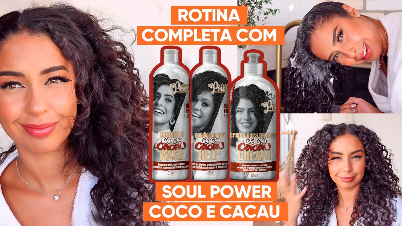 Beauty Color Creme Para Pentear Coco & Cacau Soul Power 800G