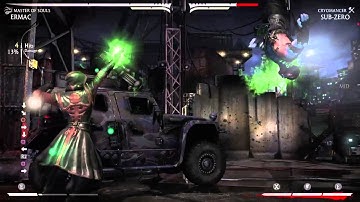 MKX Ermac MoS Vortex Practice
