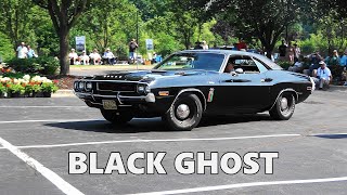 Black Ghost Challenger in Motion at Shows