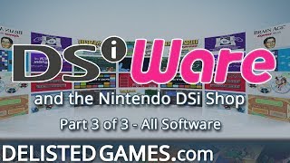 Nintendo DSi Shop: All DSiWare  Titles (Pt 3 of 3) - DelistedGames.com