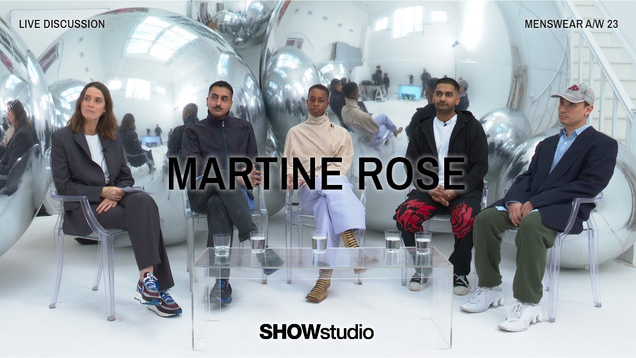 Behind the scenes with the Martine Rose Design Team