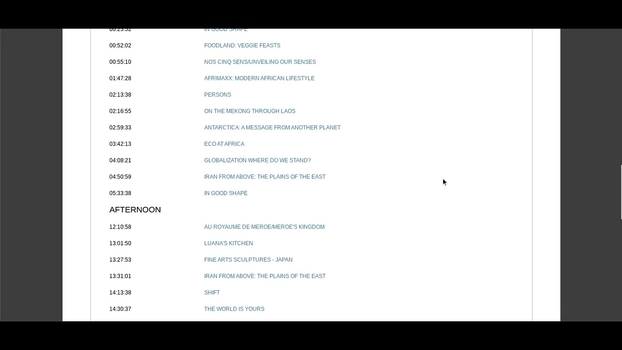 Mbc 5 Schedule Mbc 5 Schedule