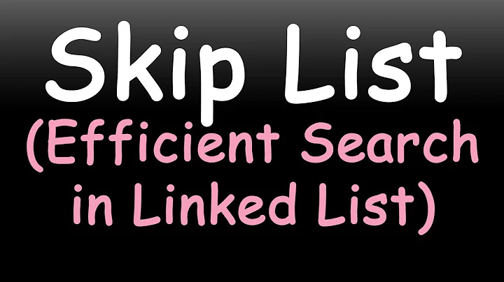 Skip List || How does skip list work