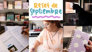 vlog septiembre: ordenando mi vida, nuevo bujo, mucho chill