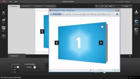 CU3ER 3D Image Slider - cManager - Transitions configuration tutorial