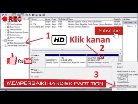 Video: Cara Memulihkan Partition Pada Hdd