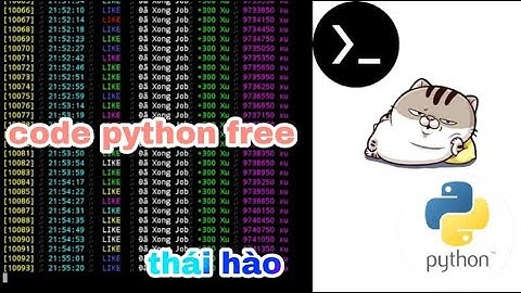 Share Code Tool Gộp Python Siêu Vip | Python | Thái Hào